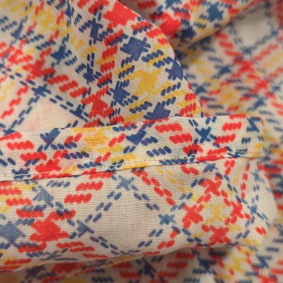 ‎Vintage 60s checkered pajama set - Picture 7 of 7